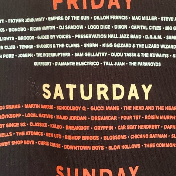 Coachella Jacket Hoodie Size M - Picture 9 of 10